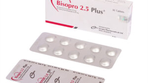 Concor Plus (Bisoprolol Fumarate + Hydrochlorothiazide) 2.5mg 