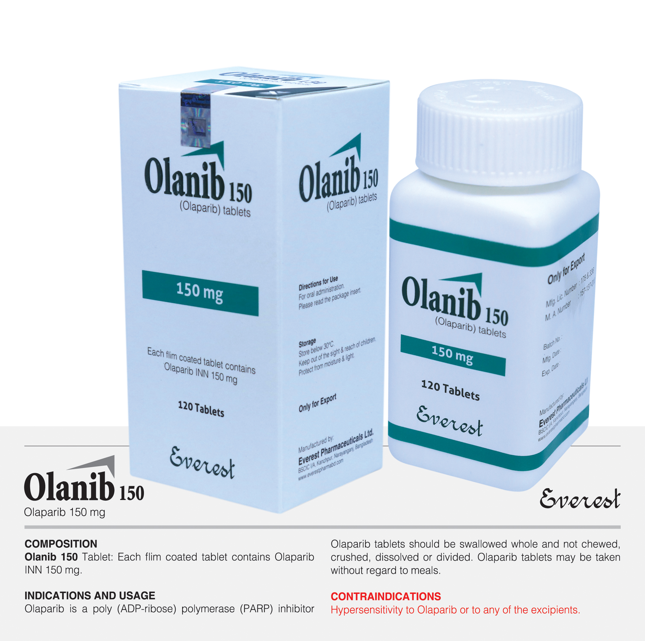 Lynparza (Olaparib) 150mg